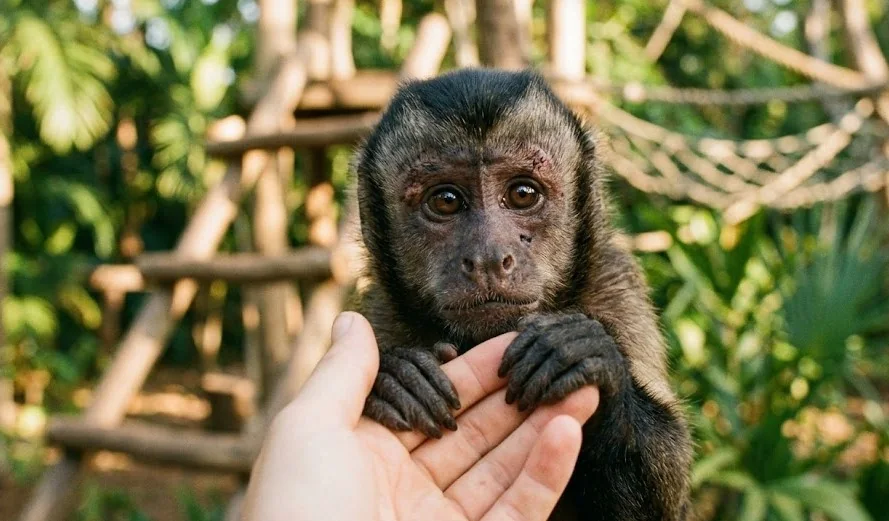 Think before you buy a primate educational image